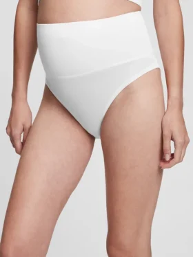 Bikini premamá elástico de talle alto para después del parto
