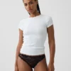 Bikini tipo «cheeky» de encaje