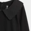 Blusa con cuello en forma de corazón para bebés y niños pequeños