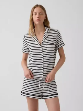 Blusa de pijama de modal ultra suave para la parte de arriba