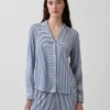 Blusa de pijama de modal ultra suave para la parte de arriba