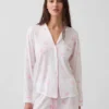 Blusa de pijama de modal ultra suave para la parte de arriba
