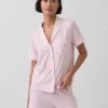 Blusa de pijama de modal ultra suave para la parte de arriba