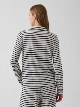 Blusa de pijama de modal ultra suave para la parte de arriba