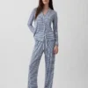 Blusa de pijama de modal ultra suave para la parte de arriba