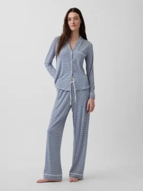 Blusa de pijama de modal ultra suave para la parte de arriba