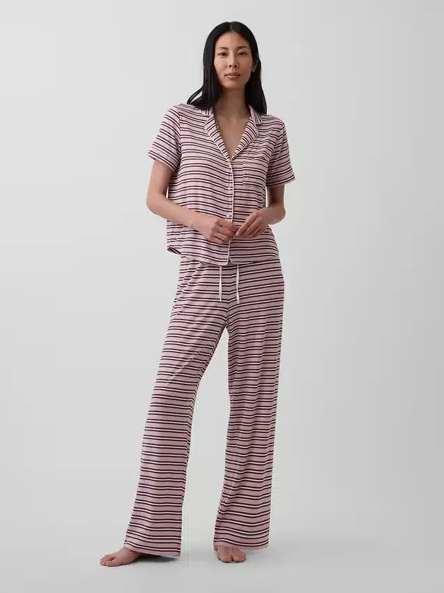 Blusa de pijama de modal ultra suave para la parte de arriba