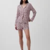 Blusa de pijama de modal ultra suave para la parte de arriba