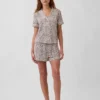 Blusa de pijama de modal ultra suave para la parte de arriba