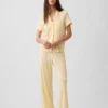 Blusa de pijama de modal ultra suave para la parte de arriba