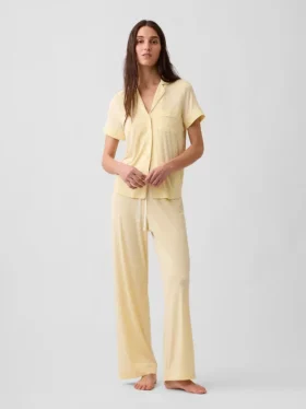 Blusa de pijama de modal ultra suave para la parte de arriba