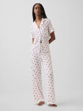 Blusa de pijama de modal ultra suave para la parte de arriba