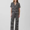 Blusa de pijama de modal ultra suave para la parte de arriba