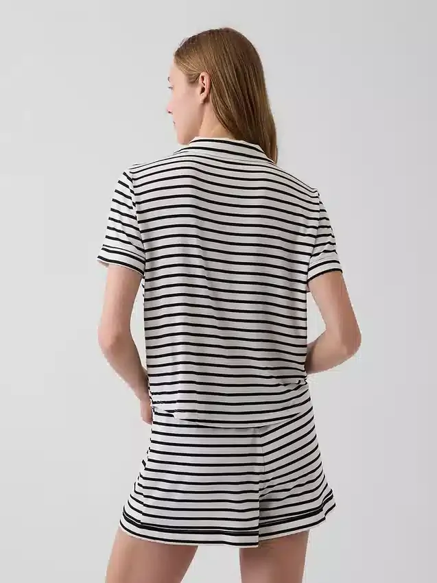 Blusa de pijama de modal ultra suave para la parte de arriba
