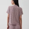 Blusa de pijama de modal ultra suave para la parte de arriba