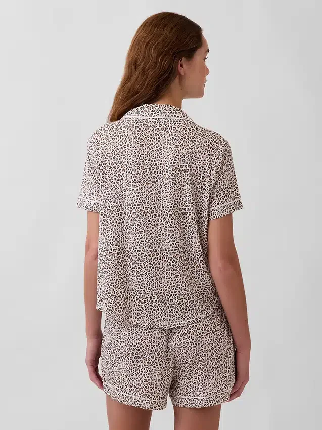 Blusa de pijama de modal ultra suave para la parte de arriba