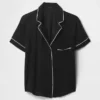 Blusa de pijama de modal ultra suave para la parte de arriba
