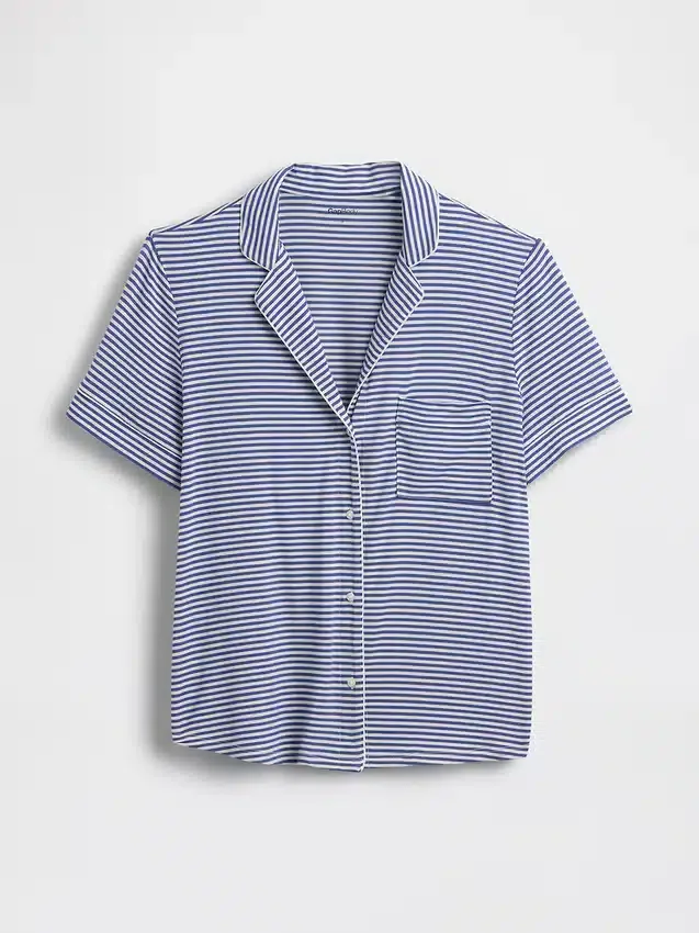 Blusa de pijama de modal ultra suave para la parte de arriba