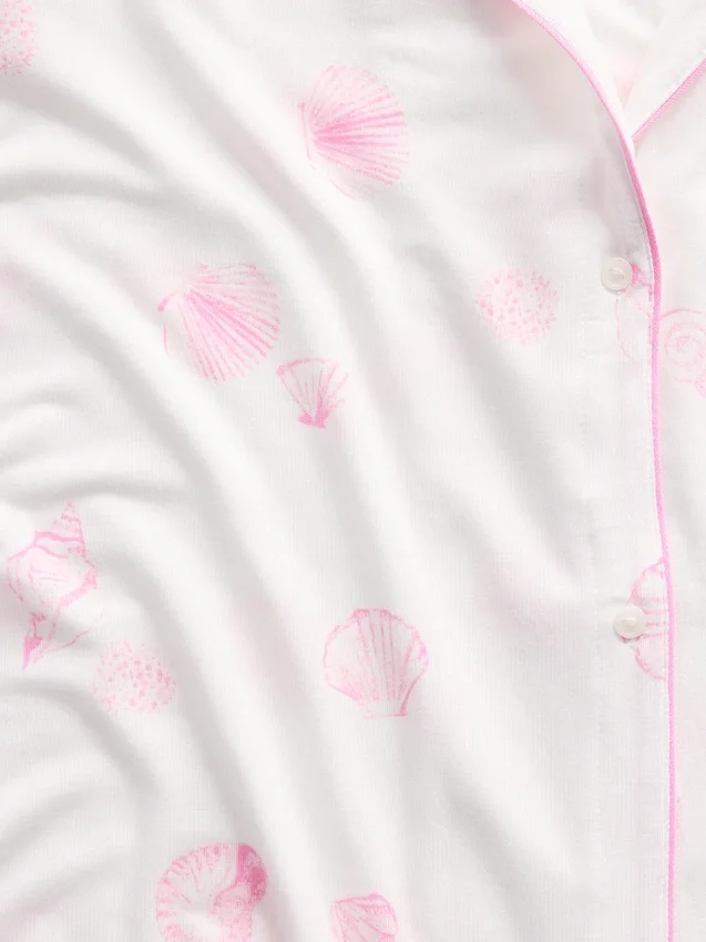 Blusa de pijama de modal ultra suave para la parte de arriba