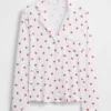 Blusa de pijama de modal ultra suave para la parte de arriba