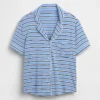Blusa de pijama de modal ultra suave para la parte de arriba
