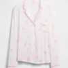 Blusa de pijama de modal ultra suave para la parte de arriba