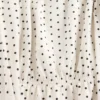 Blusa infantil con peplum arrugado