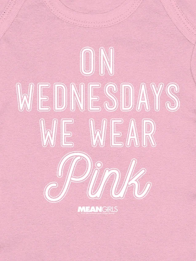 Body «Baby Mean Girls: los miércoles nos vestimos de rosa»
