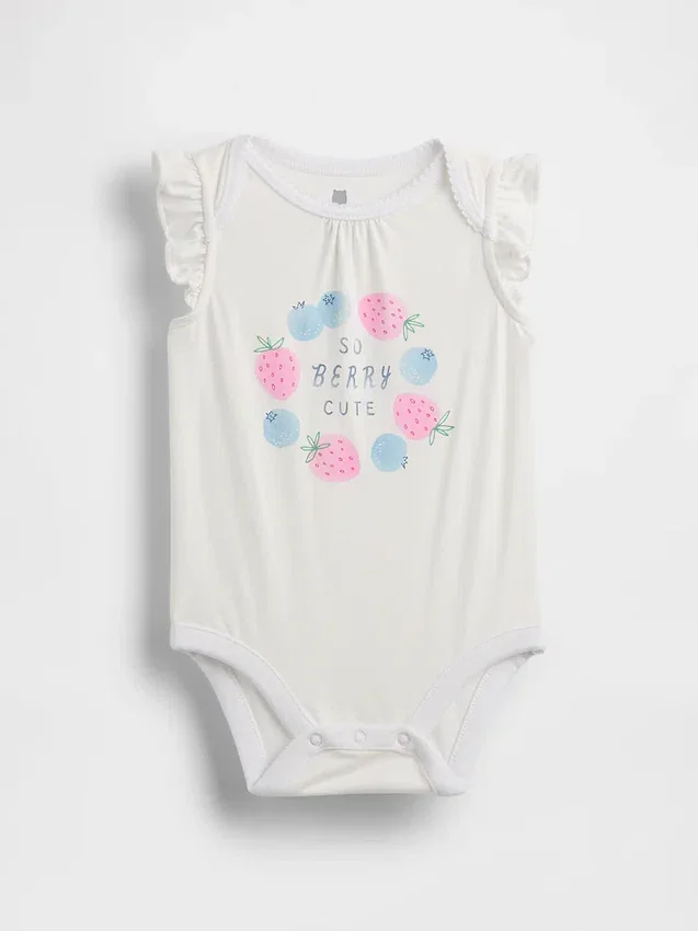 Body con diseño gráfico «Baby First Favorites»