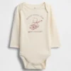 Body con diseño gráfico de algodón orgánico «Baby First Favorites»
