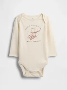 Body con diseño gráfico de algodón orgánico «Baby First Favorites»