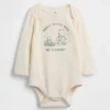 Body con diseño gráfico de algodón orgánico «Baby First Favorites»