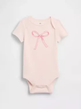 Body con diseño gráfico de algodón orgánico «Baby First Favorites»