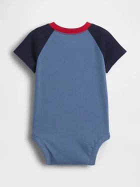 Body con diseño gráfico de algodón orgánico «Baby First Favorites»