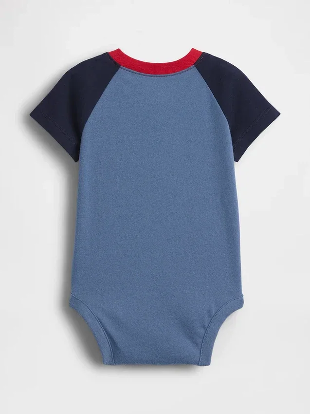 Body con diseño gráfico de algodón orgánico «Baby First Favorites»