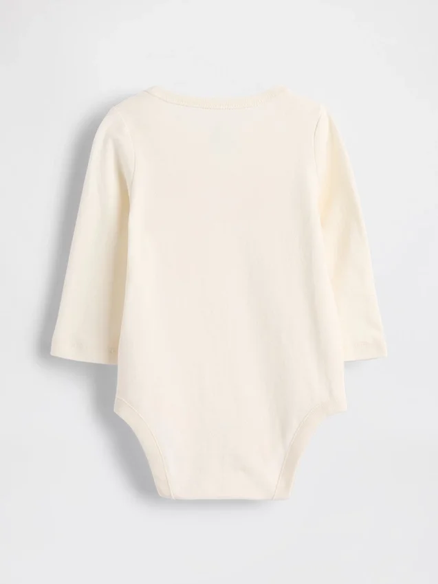 Body con diseño gráfico de algodón orgánico «Baby First Favorites»