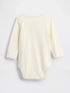 Body con diseño gráfico de algodón orgánico «Baby First Favorites»