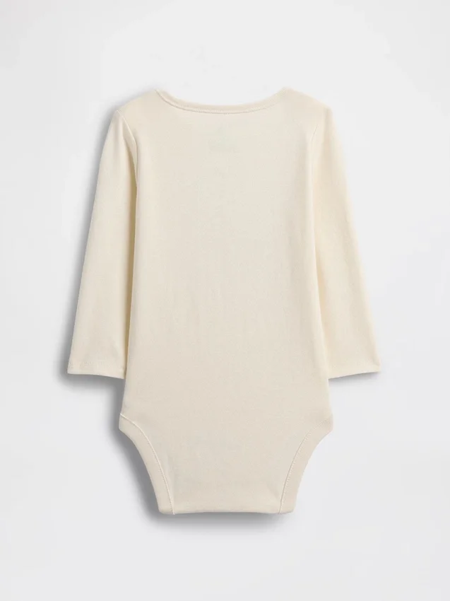 Body con diseño gráfico de algodón orgánico «Baby First Favorites»
