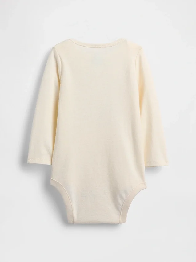 Body con diseño gráfico de algodón orgánico «Baby First Favorites»