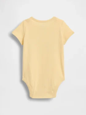 Body con diseño gráfico de algodón orgánico «Baby First Favorites»