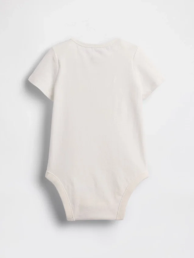 Body con diseño gráfico de algodón orgánico «Baby First Favorites»