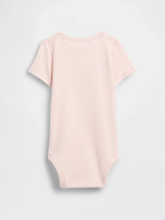 Body con diseño gráfico de algodón orgánico «Baby First Favorites»