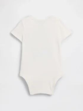 Body con diseño gráfico de algodón orgánico «Baby First Favorites»