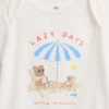 Body con diseño gráfico de algodón orgánico «Baby First Favorites»