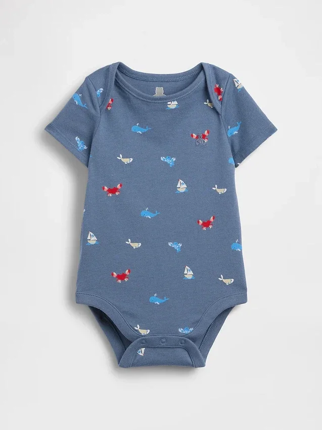Body de algodón orgánico «Baby First Favorites»