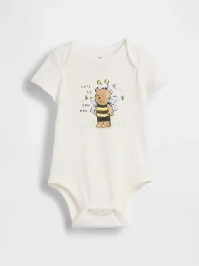 Body de algodón orgánico «Baby First Favorites»