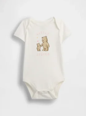 Body de algodón orgánico «Baby First Favorites»