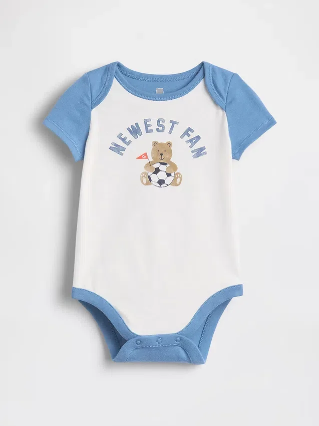 Body de algodón orgánico «Baby First Favorites»