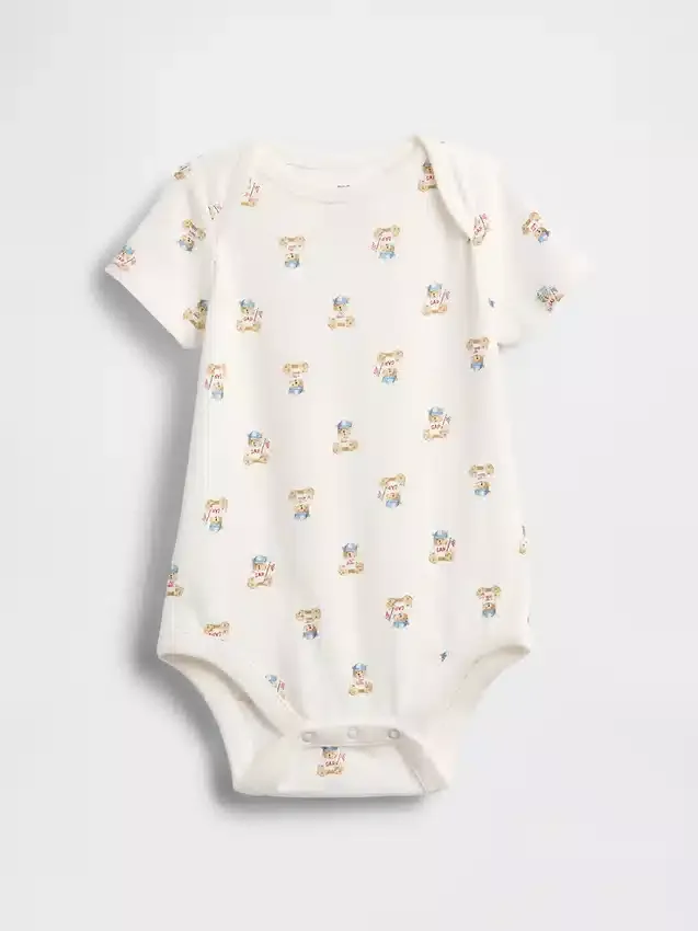 Body de algodón orgánico «Baby First Favorites»