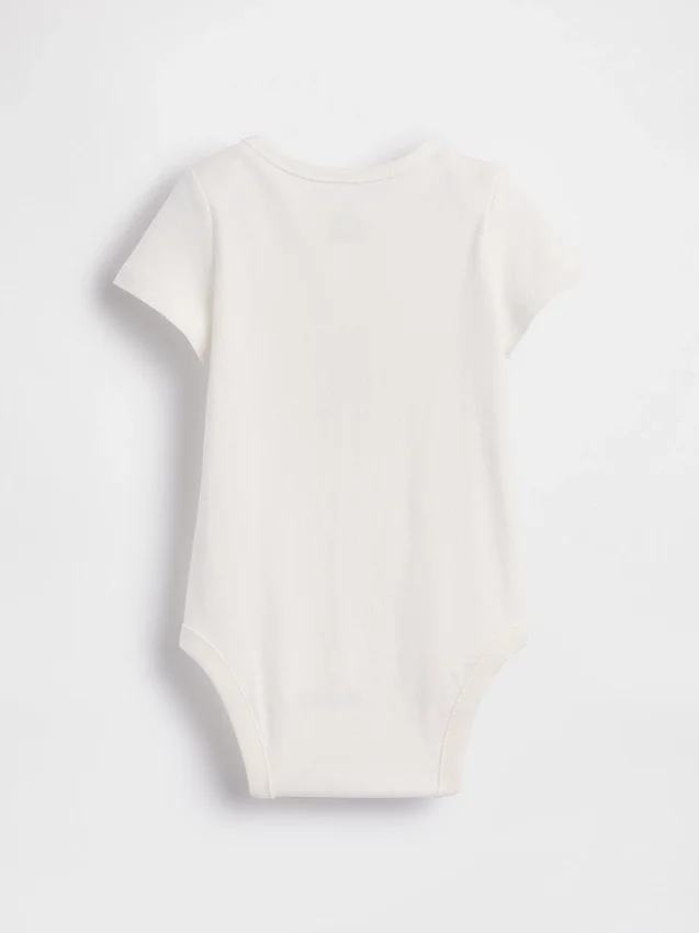 Body de algodón orgánico «Baby First Favorites»